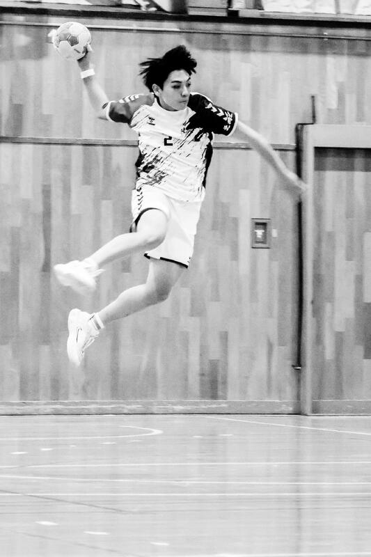 4月9日　新入生歓迎会　部活動紹介　ハンドボール部